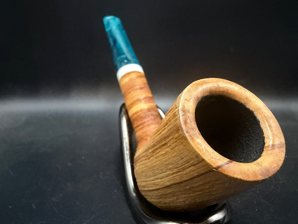 Blasted olive wood stack
