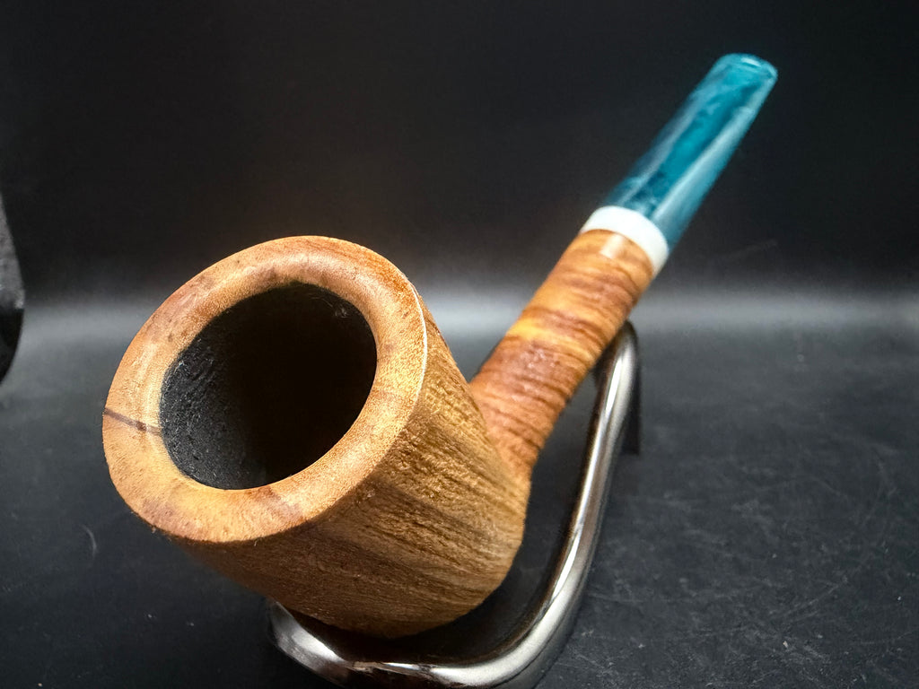 Blasted olive wood stack