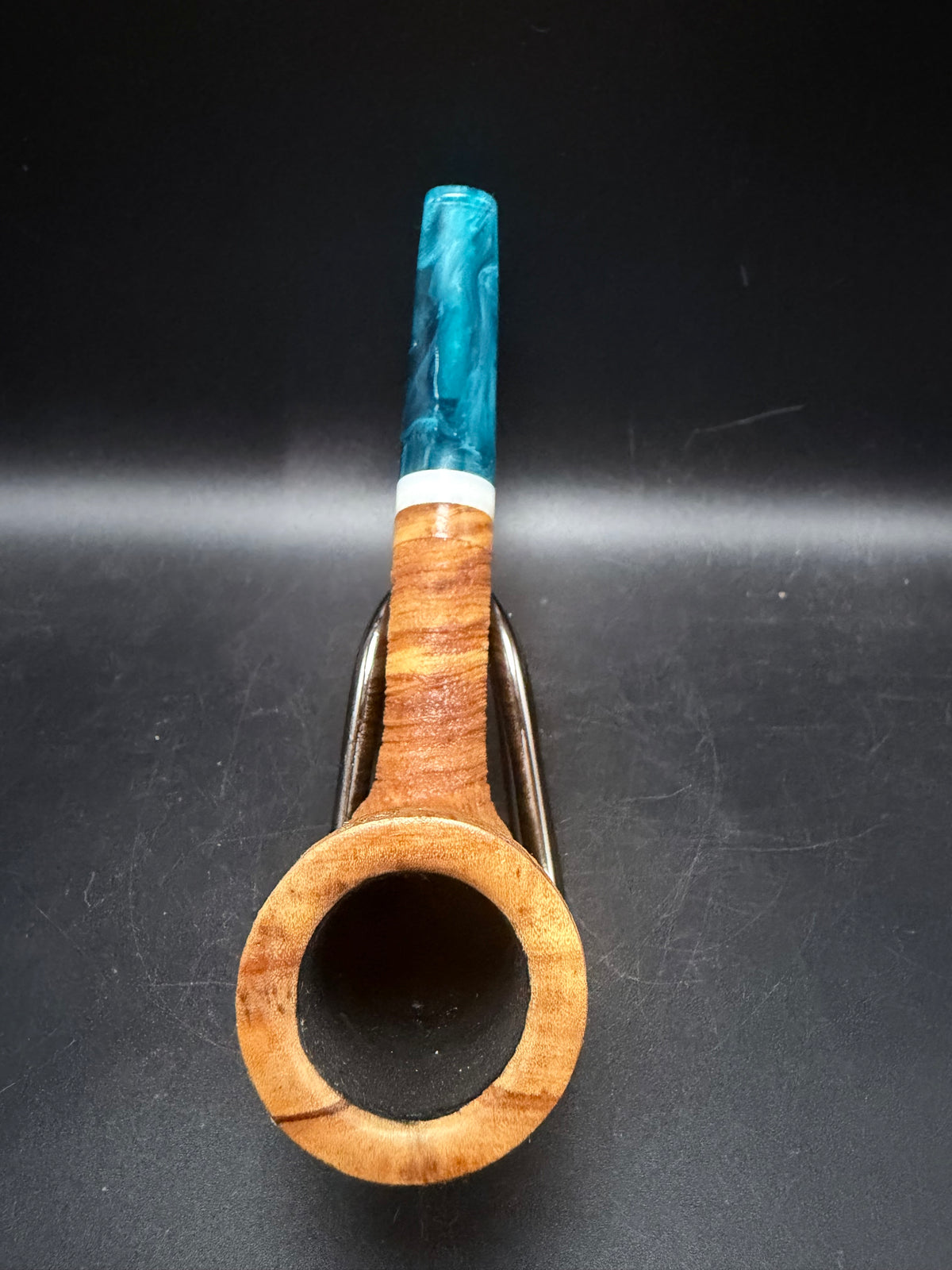 Blasted olive wood stack