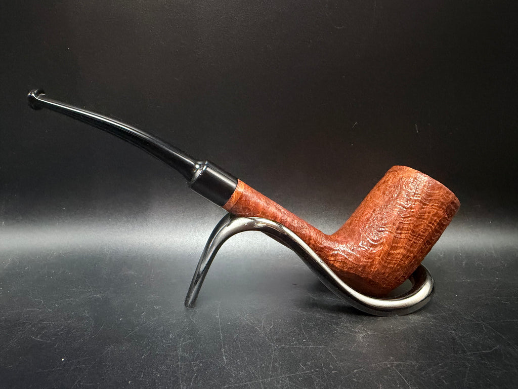 Lightly blasted billiard 1/4 bent stem