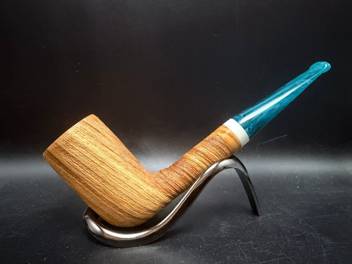 Blasted olive wood stack