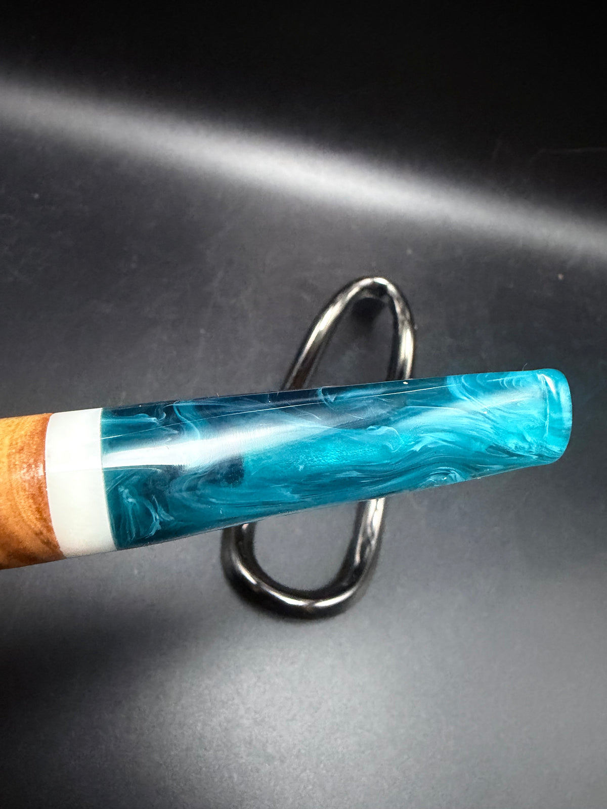 Blasted olive wood stack